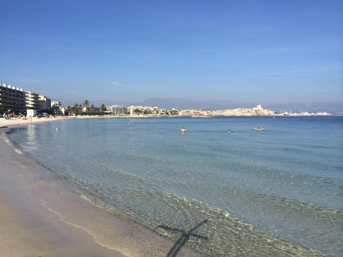 Grand Studio 7 Minutes De La Plage Et Climatise Sur Juan Les Pins อองทีบส์ ภายนอก รูปภาพ